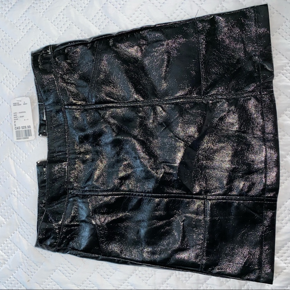 Brand New Black Mini Skirt. Size S
